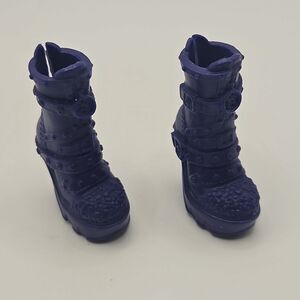 Disney Descendants Mal Dragon Queen Purple Boots Doll Shoes